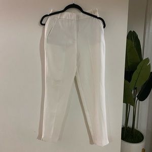 White Suit Pants